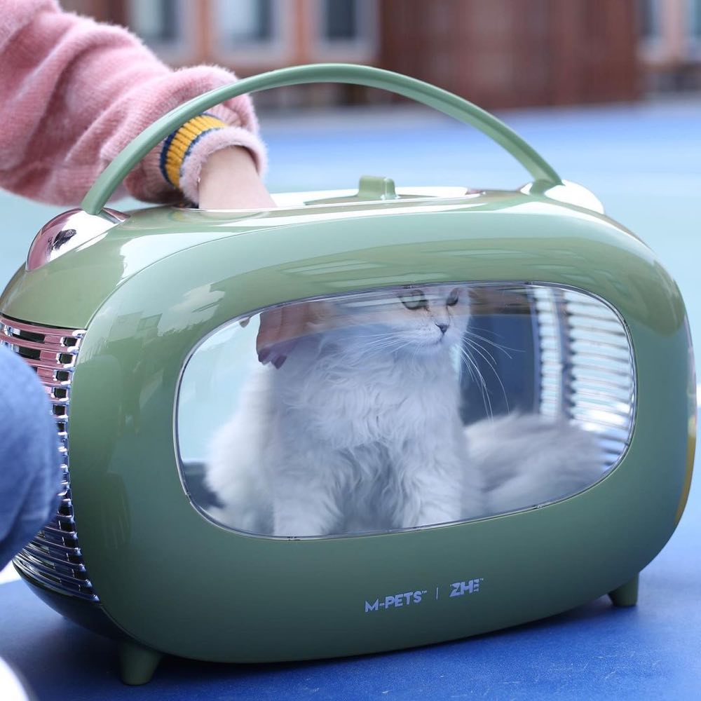 M-Pets Sixties Cat Carriers — Adorable Carriers That Are Sure To Stand Out From The Crowd!