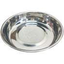 Messy Cats Stainless Steel Saucer Shaped Cat Bowl