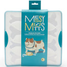 Messy Mutts Silicone Bake & Freeze Dog Treat Maker (8 Large Bones, Grey)