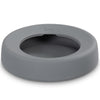 Messy Mutts Silicone Non-Spill Dog Bowl (Grey)