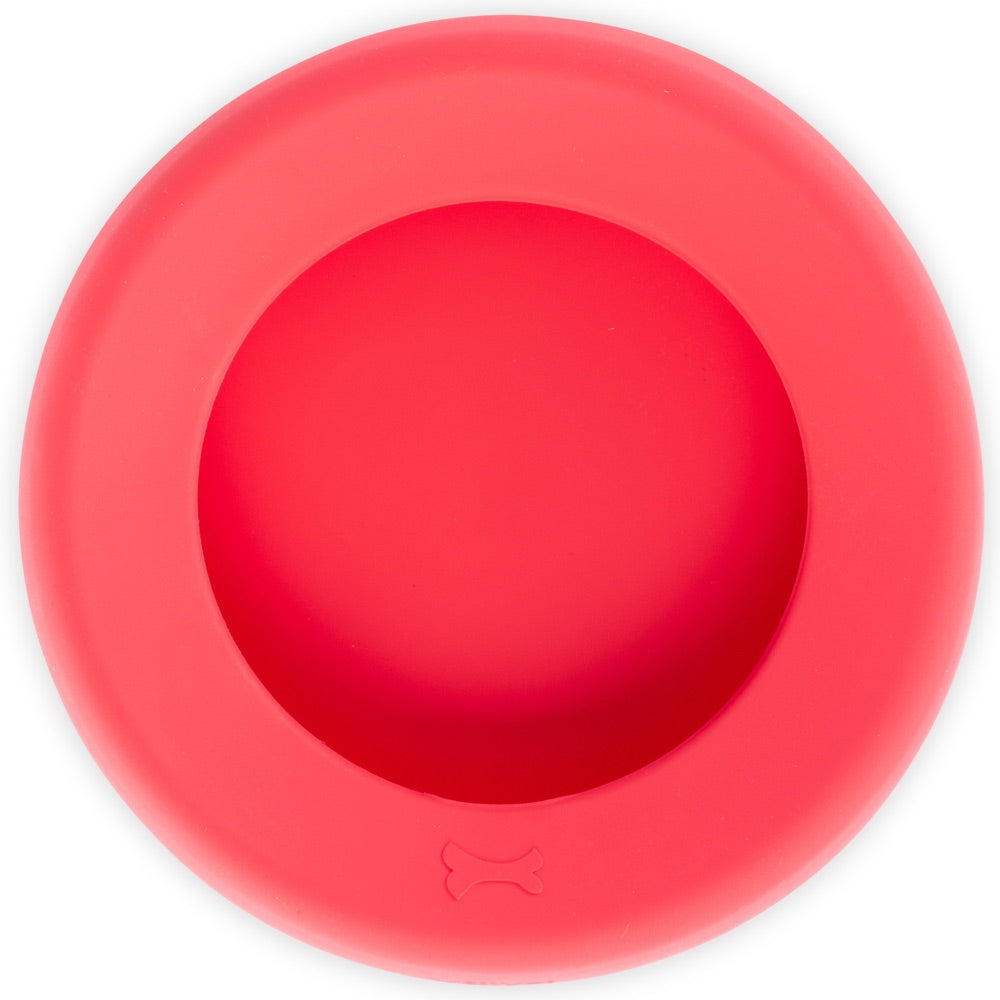 Messy Mutts Silicone NonSpill Dog Bowl (Watermelon) Kohepets