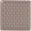 Messy Mutts Silicone Therapeutic Dog Licking Mat (Grey)