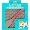 Messy Mutts Silicone Therapeutic Dog Licking Mat With Silicone Spatula