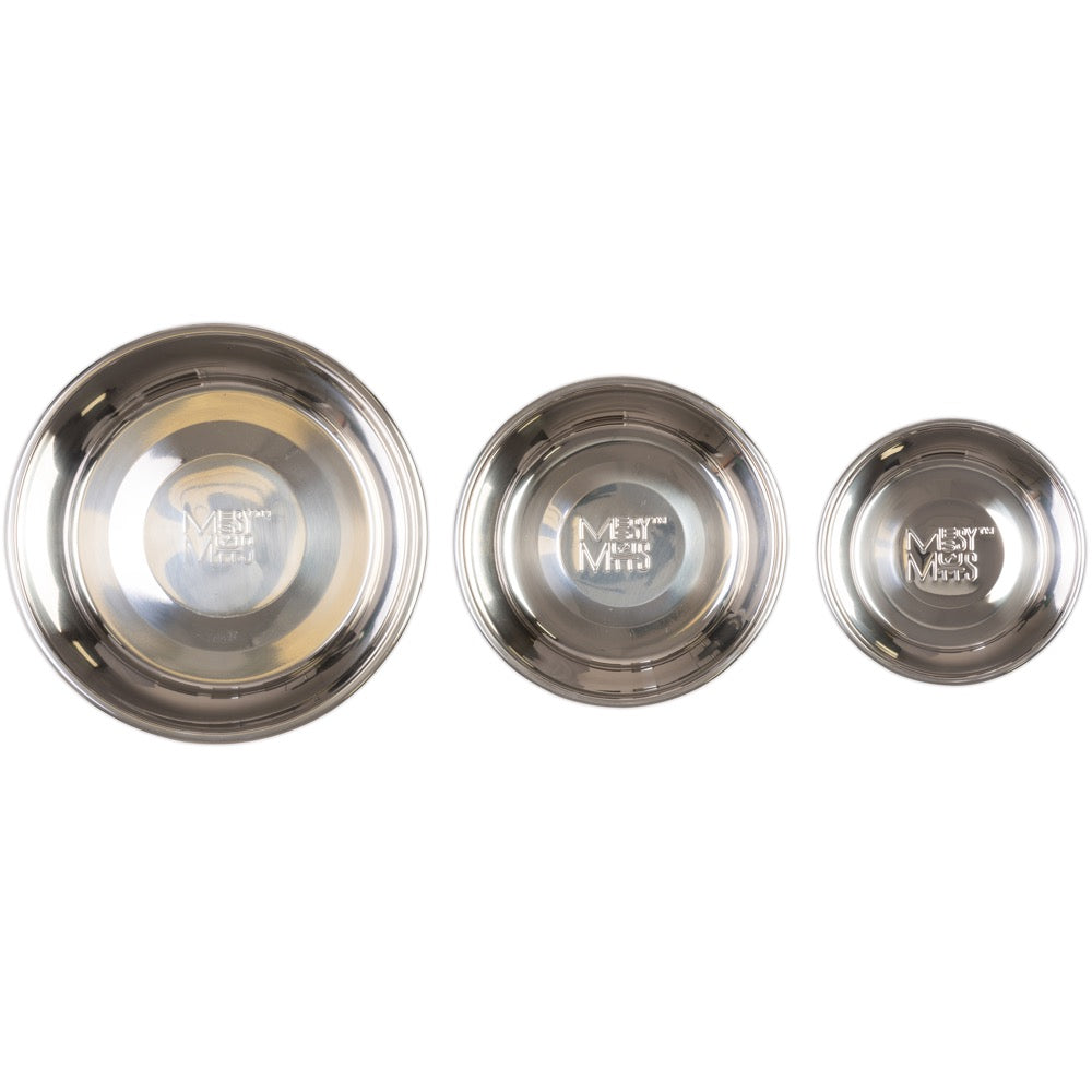 Messy Mutts Stainless Steel Dog Bowl