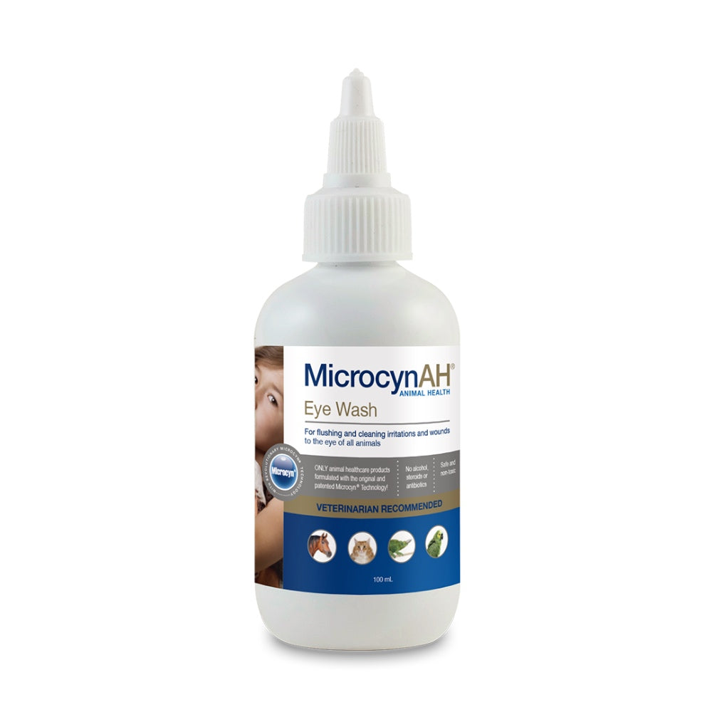 10% OFF: MicrocynAH Eye Wash For Dogs & Cats 100ml