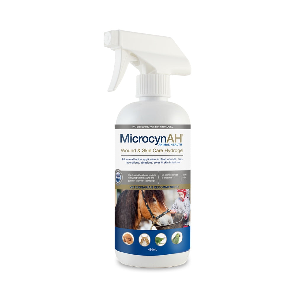 10% OFF: MicrocynAH Wound and Skin Care Spray With Hydrogel For Dogs & Cats