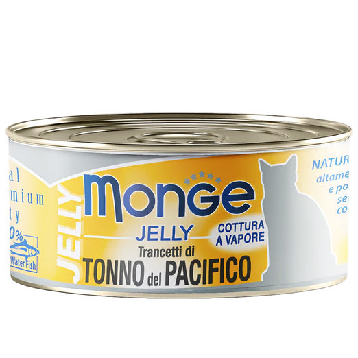 Monge Yellowfin Tuna in Jelly Canned Cat Food 80g
