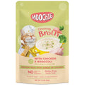 20% OFF: Moochie Creamy Broths With Chicken & Broccoli Grain-Free Pouch Cat Food 40g x 16
