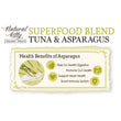 Natural Kitty Superfood Blend Tuna & Asparagus Creamy Liquid Cat Treats 48g