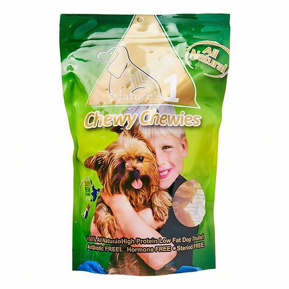 15% OFF: Nature's 1 Chewy Chewies Dog Treats 200g