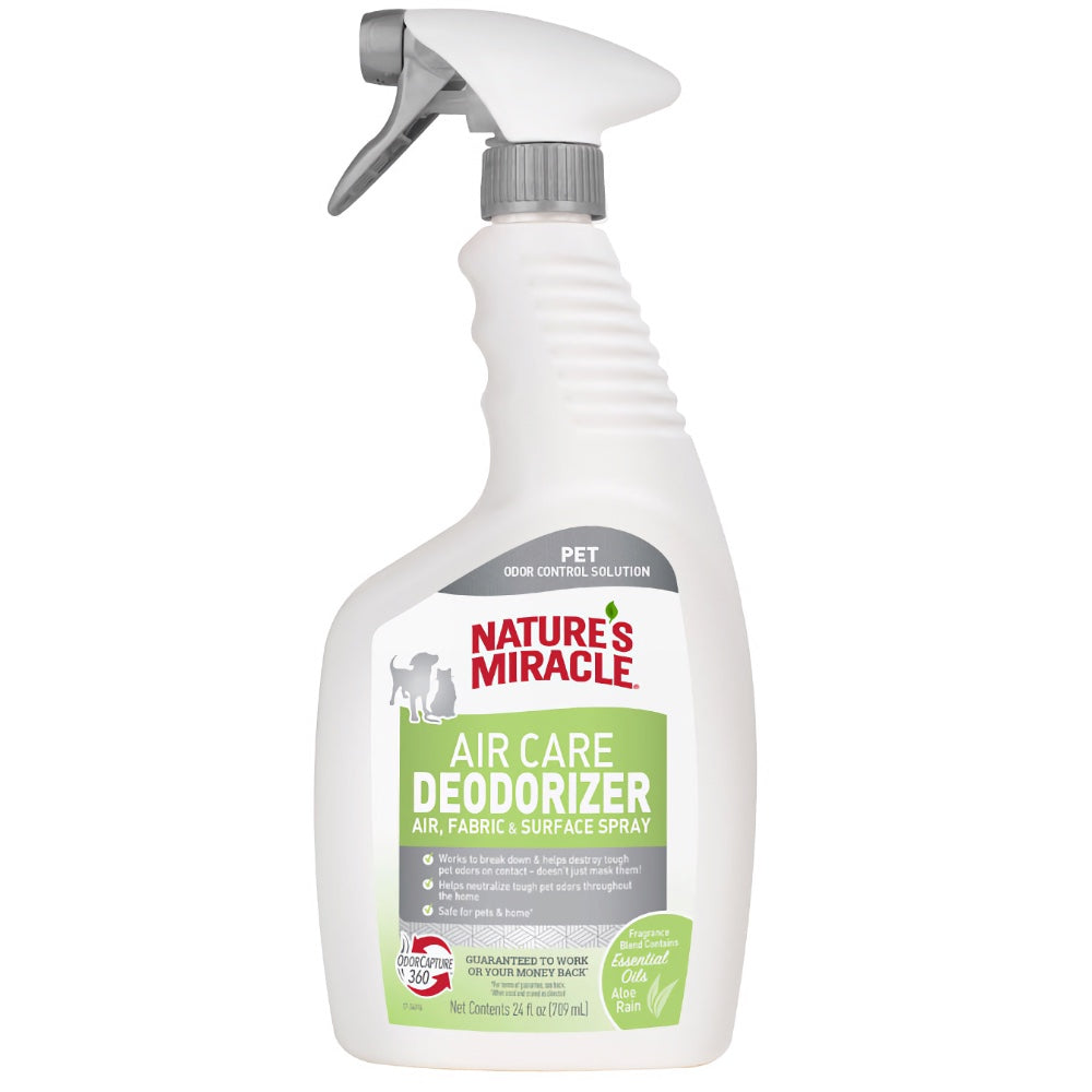 Nature's Miracle Air Care Deodorizer Aloe Rain Scented Air, Fabric