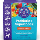 18% OFF (Exp Apr2024): NaturVet Evolutions Probiotic + Superfoods Supplement Powder For Dogs 30pc