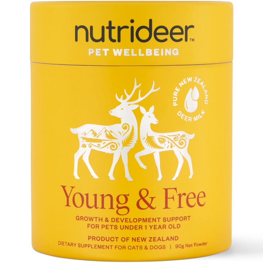 Nutrideer Young & Free Puppy & Kitten Supplement For Cats & Dogs 90g