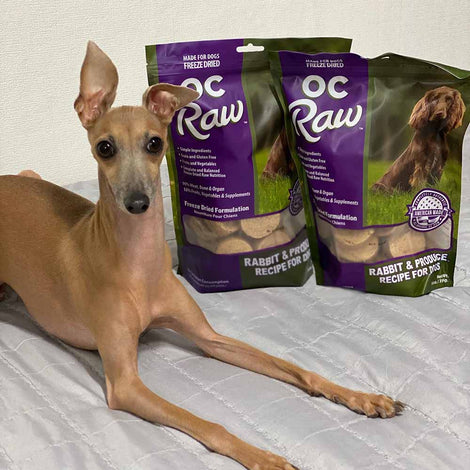 OC Raw Freeze-Dried Dog Food — Protein-Packed Recipes Featuring 90% Muscle Meat, Organs & Bone!