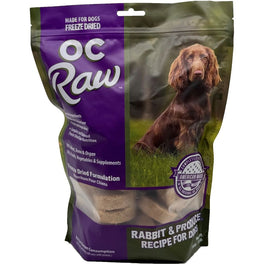 KOHE-VERSARY BUNDLE DEAL: OC Raw Rabbit & Produce Sliders Grain-Free Freeze-Dried Raw Dog Food 14oz