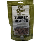 OC Raw Turkey Hearts Grain-Free Freeze-Dried Raw Treats For Cats & Dogs 4oz