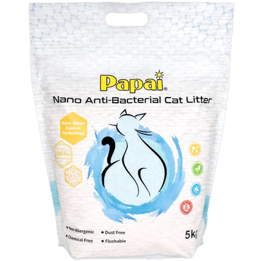 Papai Nano AntiBacterial Cat Litter 5kg Kohepets