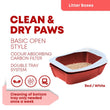 PeeWee EcoBasic Cat Litter Tray