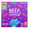PetCubes Raw Beef & Chicken Frozen Cat Food 1.28kg