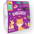 PetCubes Raw Kangaroo Frozen Cat Food 1.28kg