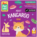 PetCubes Raw Kangaroo Frozen Cat Food 1.28kg