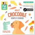 PetCubes Gently Cooked Crocodile Grain-Free Frozen Dog Food 2.24kg