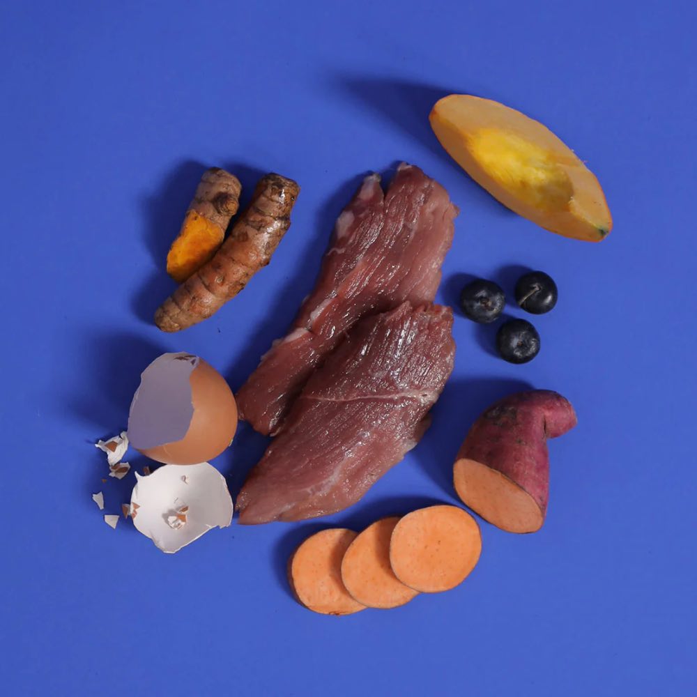 PetCubes Gently Cooked Pork Grain-Free Frozen Dog Food 2.24kg