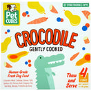PetCubes Gently Cooked Crocodile Grain-Free Frozen Dog Food 2.25kg