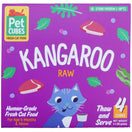 PetCubes Raw Kangaroo Frozen Cat Food 1.28kg