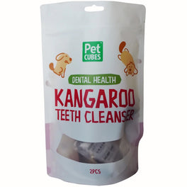 PetCubes Kangaroo Teeth Cleanser Grain-Free Dog Chews 2pc