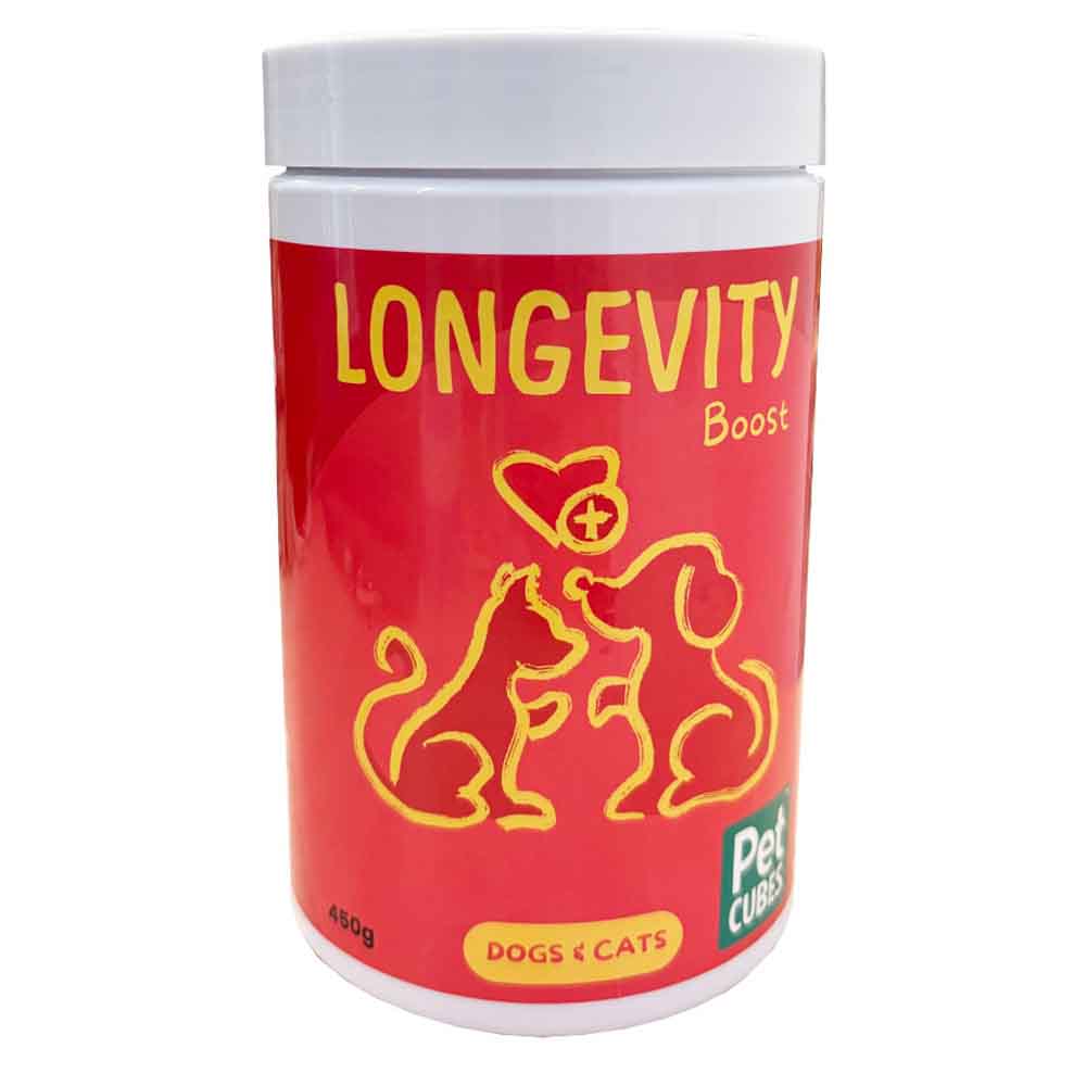 Petcubes Longevity Boost Supplement For Cats & Dogs | Kohepets