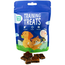 PetCubes Pork Air Dried Training Treats For Cats & Dogs 50g