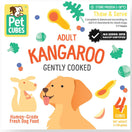 PetCubes Gently Cooked Kangaroo Grain-Free Frozen Dog Food 2.24kg