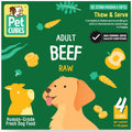 PetCubes Raw Beef Grain-Free Frozen Dog Food 2.25kg