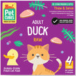 PetCubes Raw Duck Frozen Cat Food 1.28kg - Kohepets