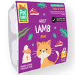 PetCubes Raw Lamb Frozen Cat Food 1.28kg - Kohepets