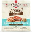 Primal Chicken & Salmon Freeze-Dried Raw Nuggets CAT Food 14oz