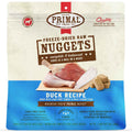 Primal Duck Freeze-Dried Raw Nuggets Dog Food 14oz - Kohepets