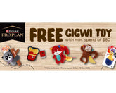 FREE GiGwi Toy with Over $80 of Pro Plan Purchase