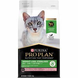 Pro Plan Weight Loss Sterilised Salmon & Tuna Dry Cat Food 1.5kg