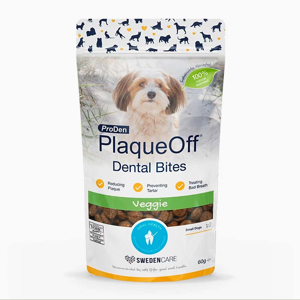 ProDen PlaqueOff Dental Bites Small Dog Treats 60g