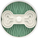 KOHE-VERSARY 10% OFF: Puzzle Feeder Interactive Dog Bowl (Broken Wave, Green)