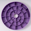 Puzzle Feeder Interactive Dog Bowl (Swirl, Purple) - Kohepets