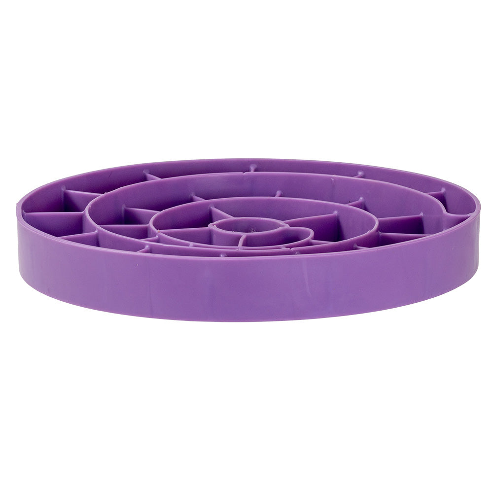 Puzzle Feeder Interactive Dog Bowl (Swirl, Purple) - Kohepets