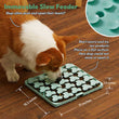 KOHE-VERSARY 10% OFF: Puzzle Feeder Interactive Dog Slow Feeder Mat (Green)