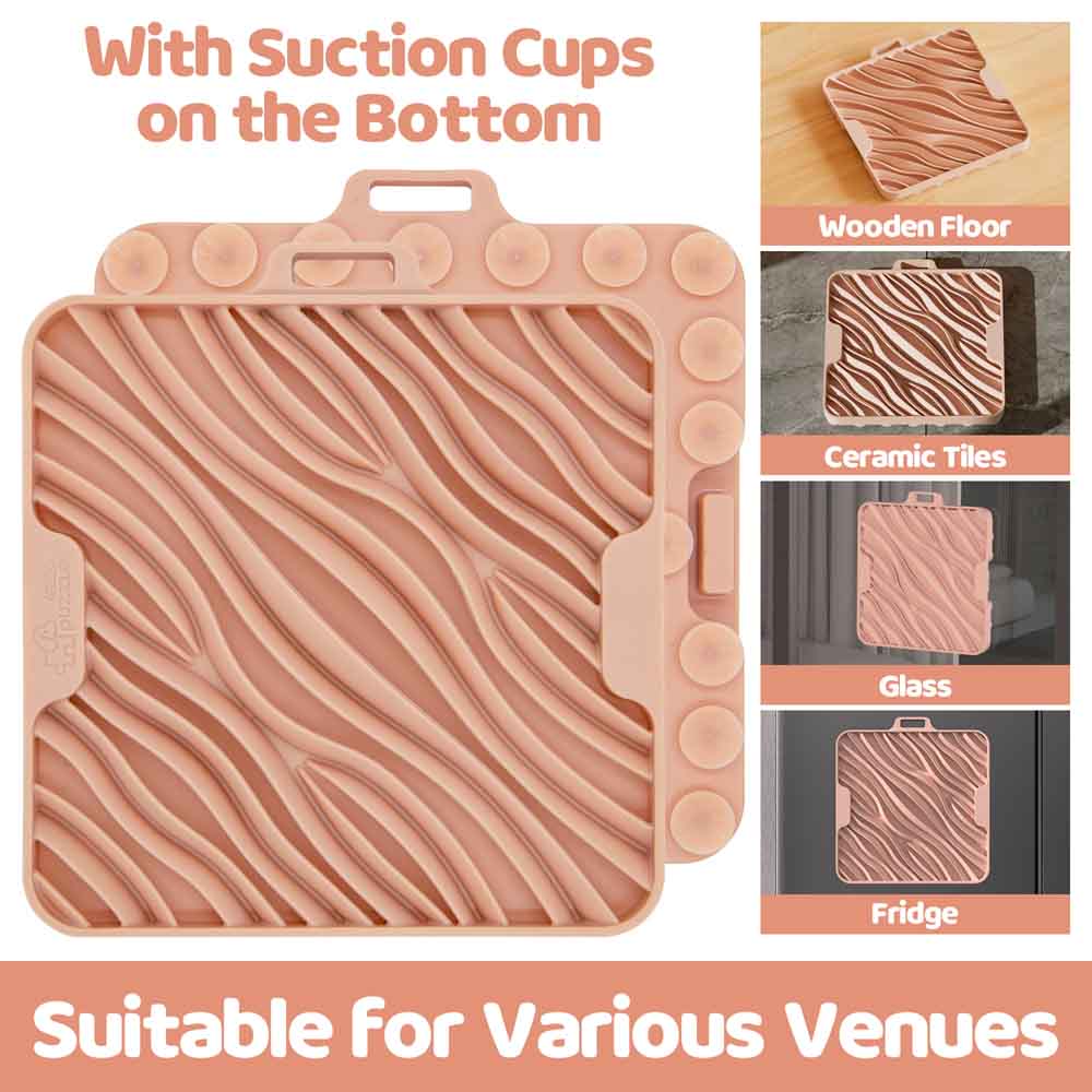 Puzzle Feeder Interactive Dog Lick Mat (Wave) - Kohepets