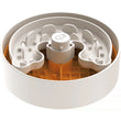Puzzle Feeder Lite Lick Interactive Dog Bowl (Orange) - Kohepets