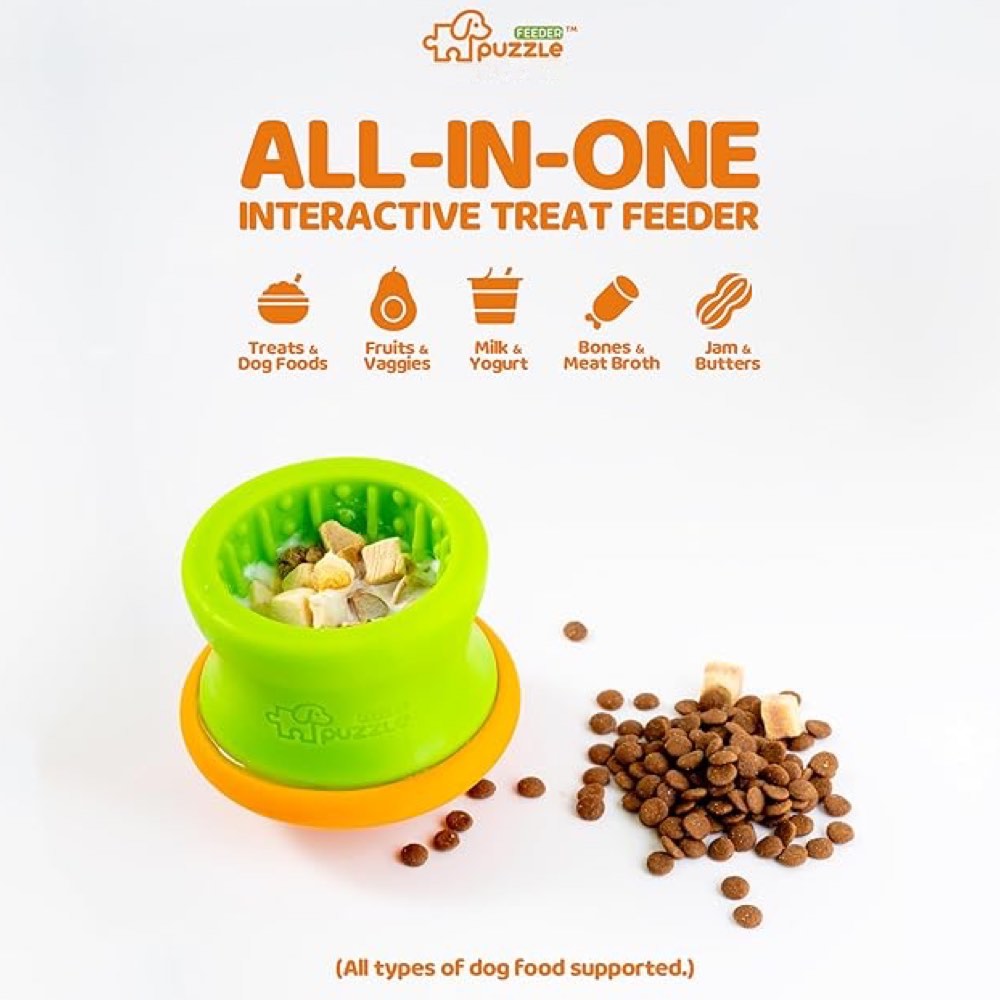 KOHE-VERSARY 10% OFF: Puzzle Feeder Tumbler Interactive Dog Toy (Small / Medium)