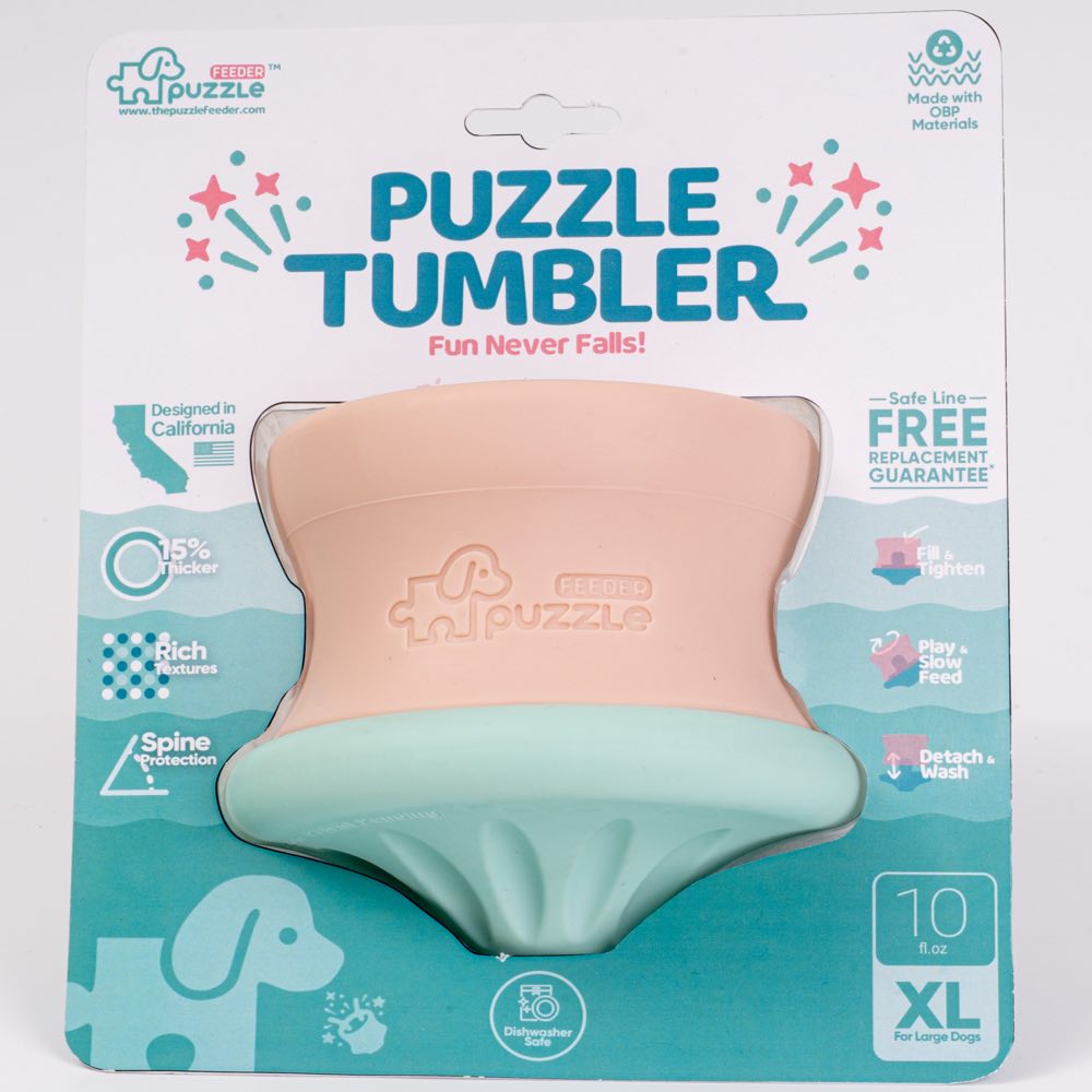 KOHE-VERSARY 10% OFF: Puzzle Feeder Tumbler Interactive Dog Toy (Large / Extra Large)