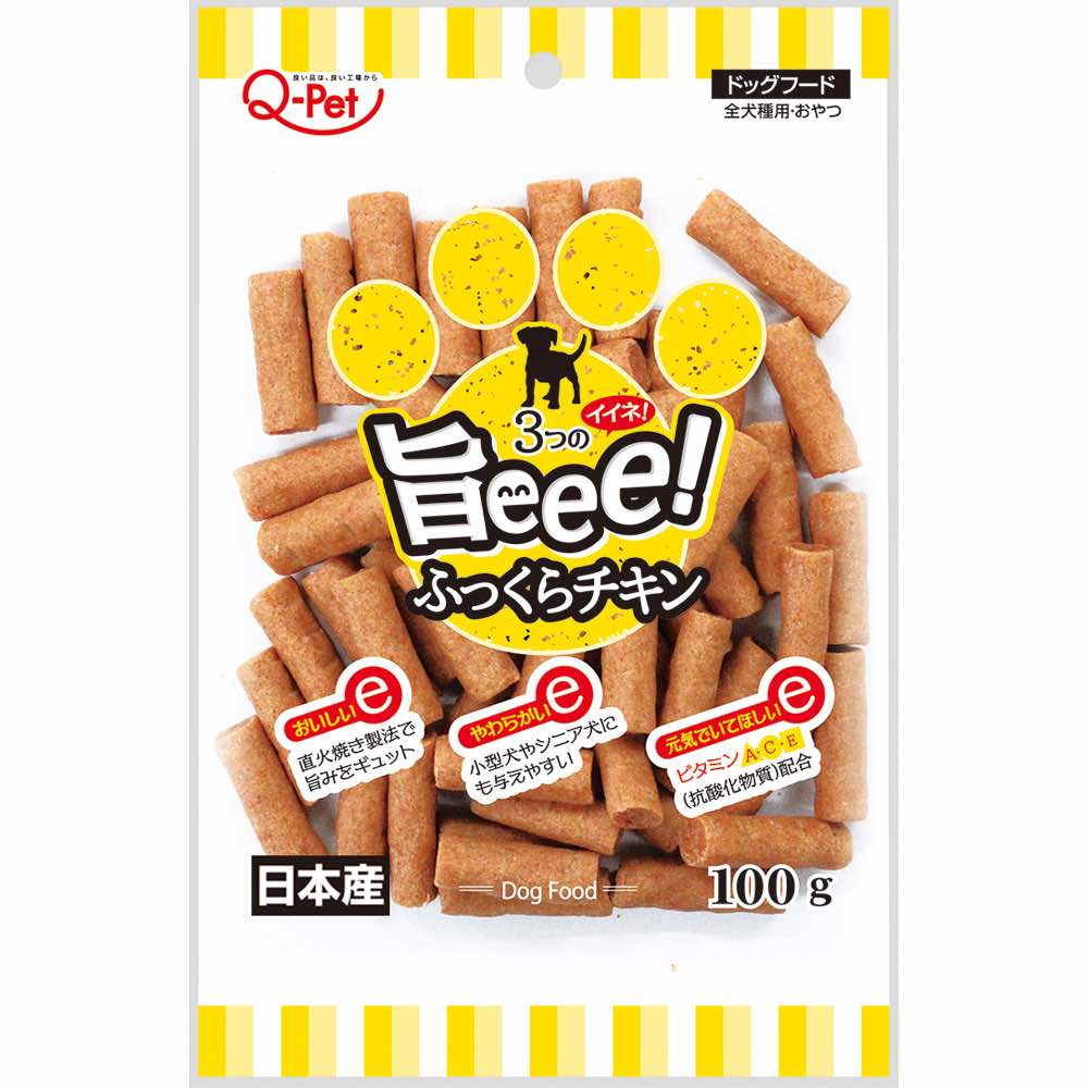 Q-Pet Umaeee! Chicken Dog Treats 100g (Exp Jul 2025)